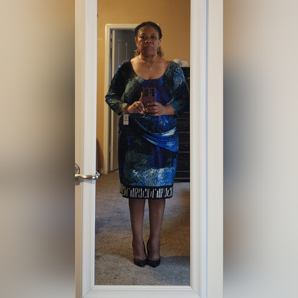 Blue Atmosphere dress